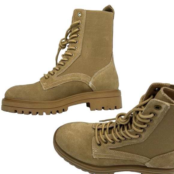 Steve Madden Kenny Lug Sole Boots Size 8.5 - Picture 7 of 16